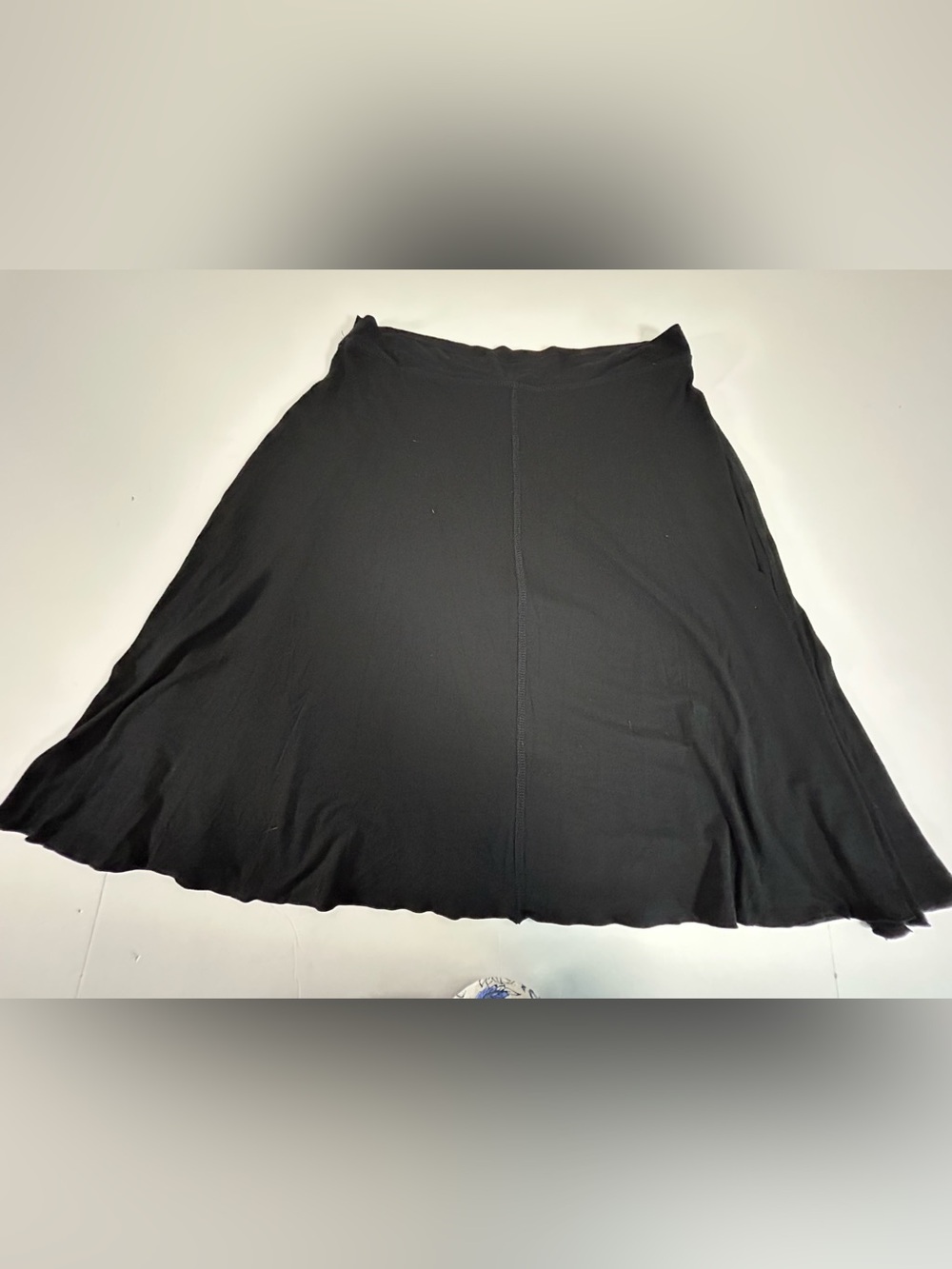 Everyday Black A-Line Skirt